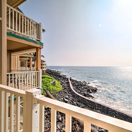 Oceanfront Kailua-Kona Townhome With Pool And Views! מראה חיצוני תמונה