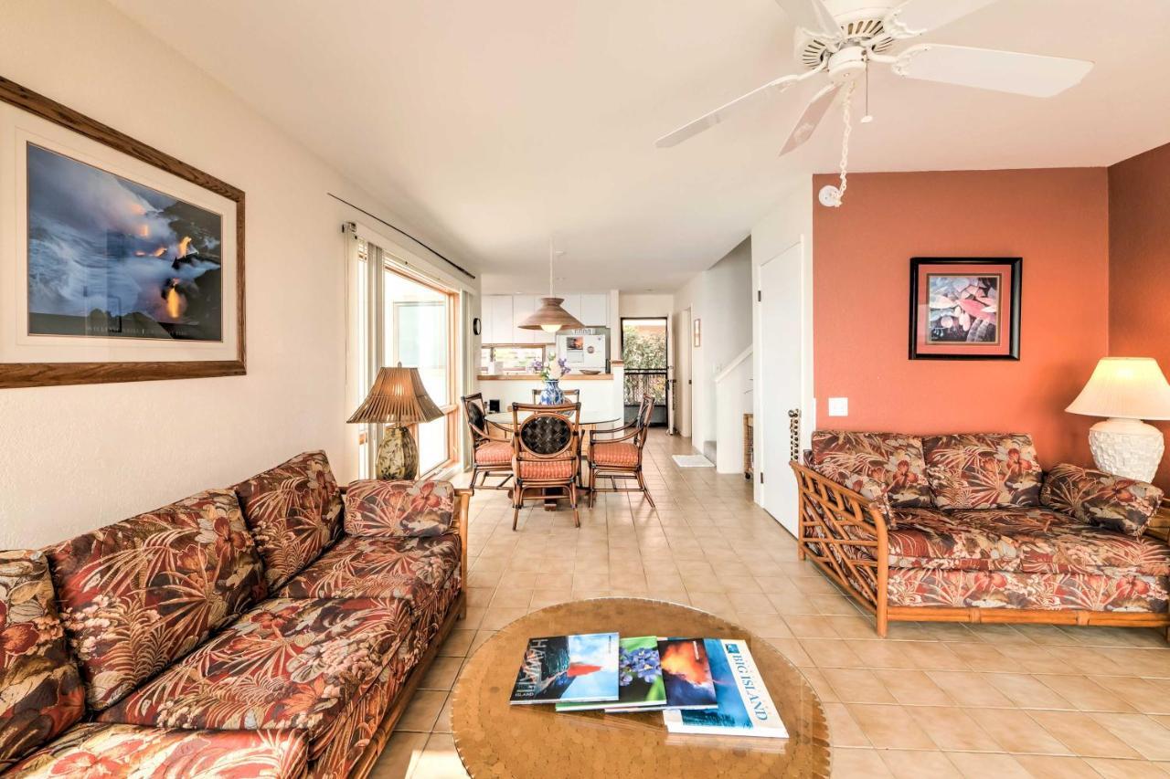 Oceanfront Kailua-Kona Townhome With Pool And Views! מראה חיצוני תמונה
