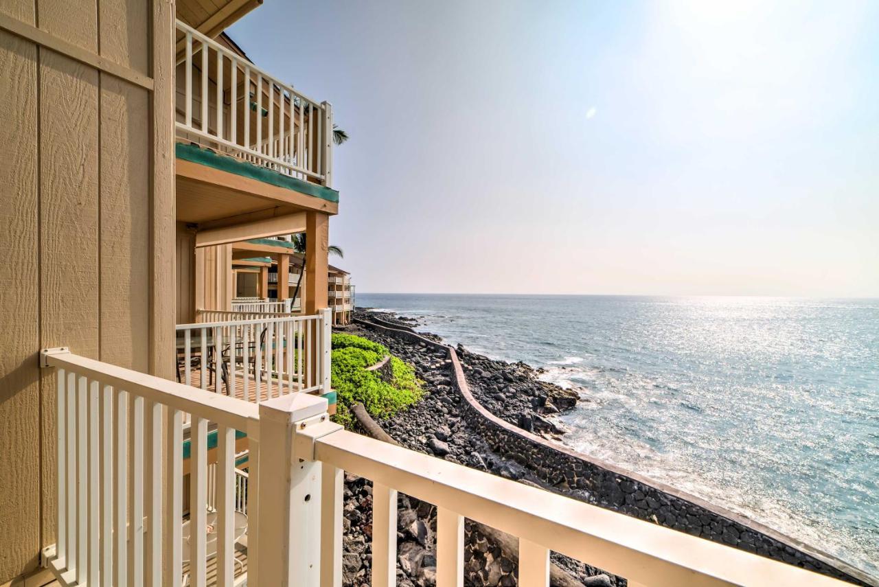 Oceanfront Kailua-Kona Townhome With Pool And Views! מראה חיצוני תמונה