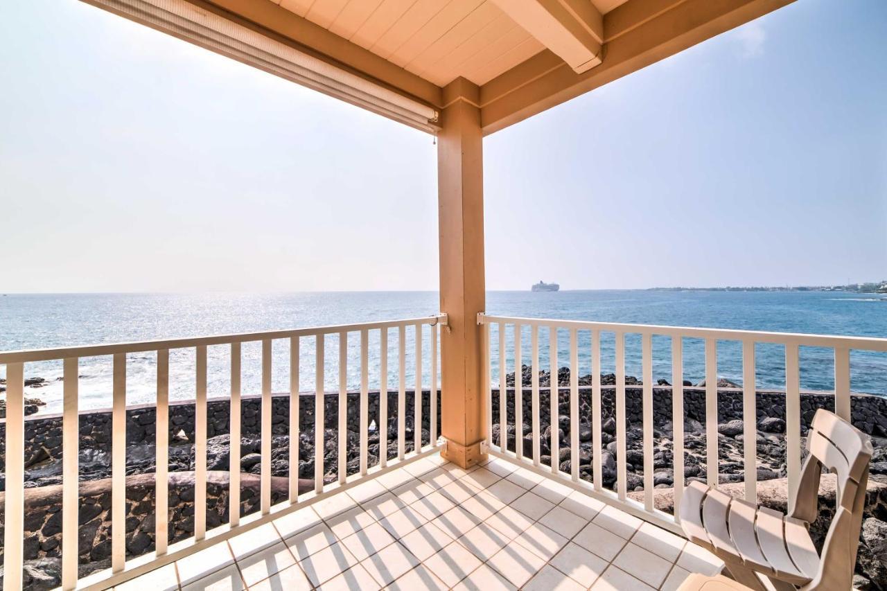 Oceanfront Kailua-Kona Townhome With Pool And Views! מראה חיצוני תמונה