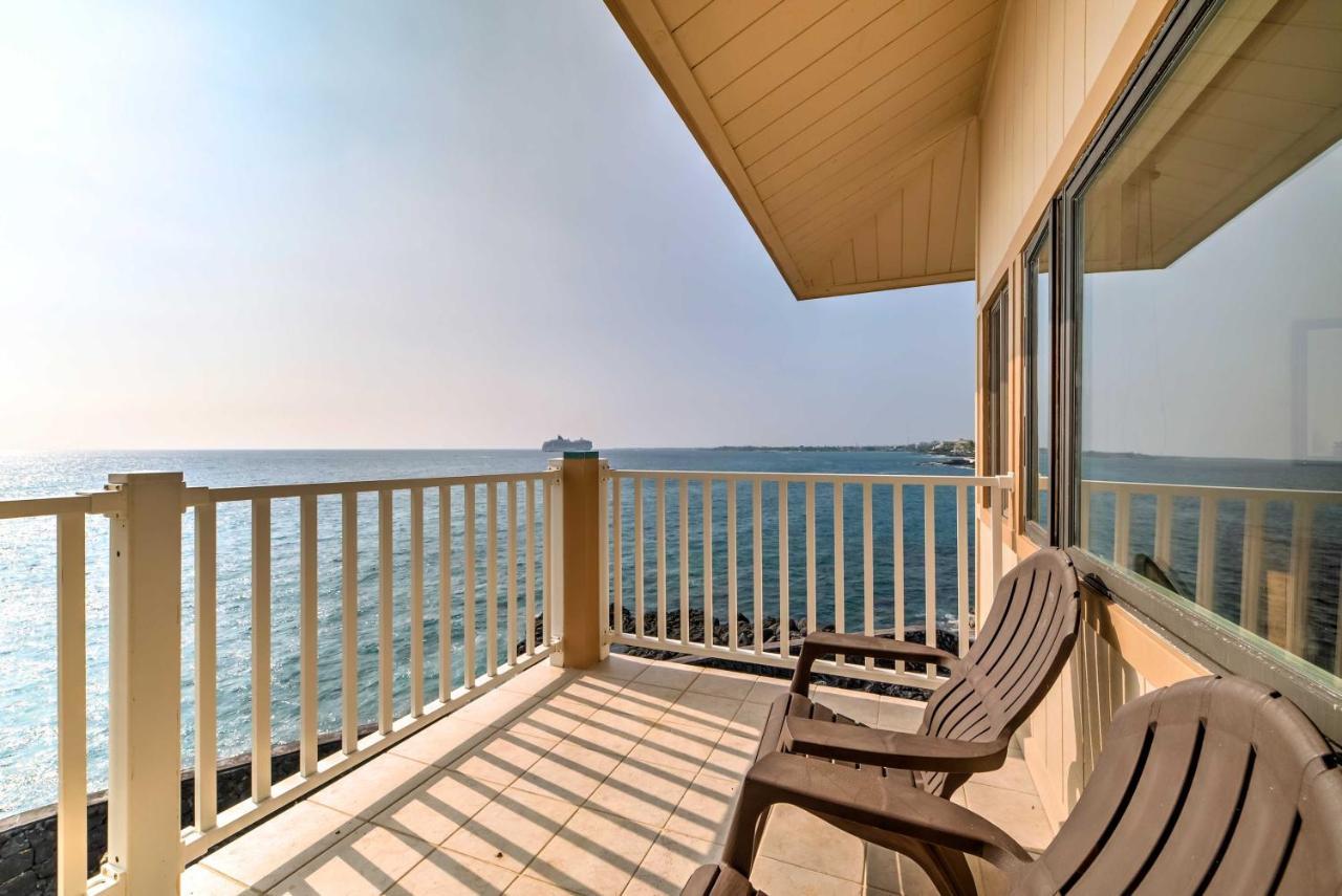 Oceanfront Kailua-Kona Townhome With Pool And Views! מראה חיצוני תמונה