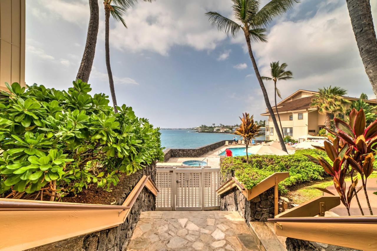Oceanfront Kailua-Kona Townhome With Pool And Views! מראה חיצוני תמונה
