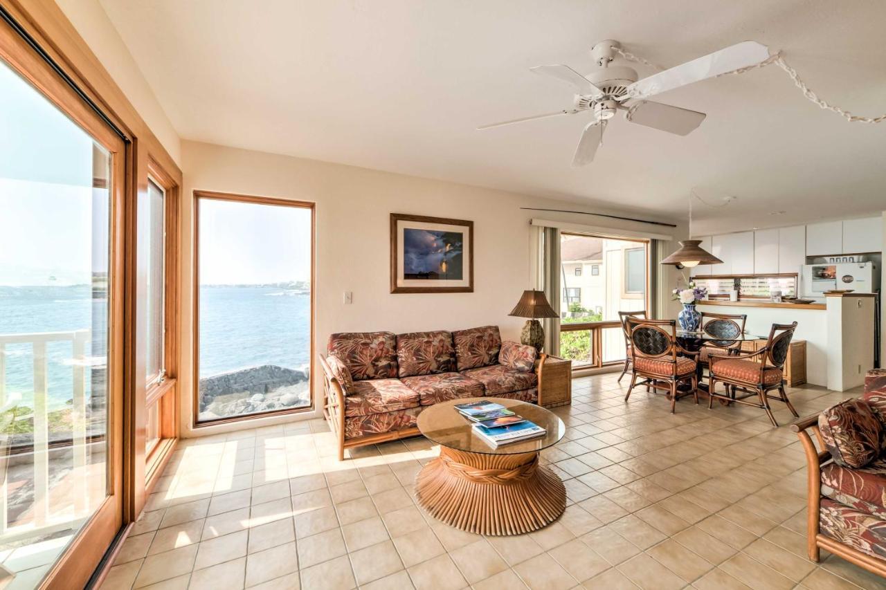 Oceanfront Kailua-Kona Townhome With Pool And Views! מראה חיצוני תמונה