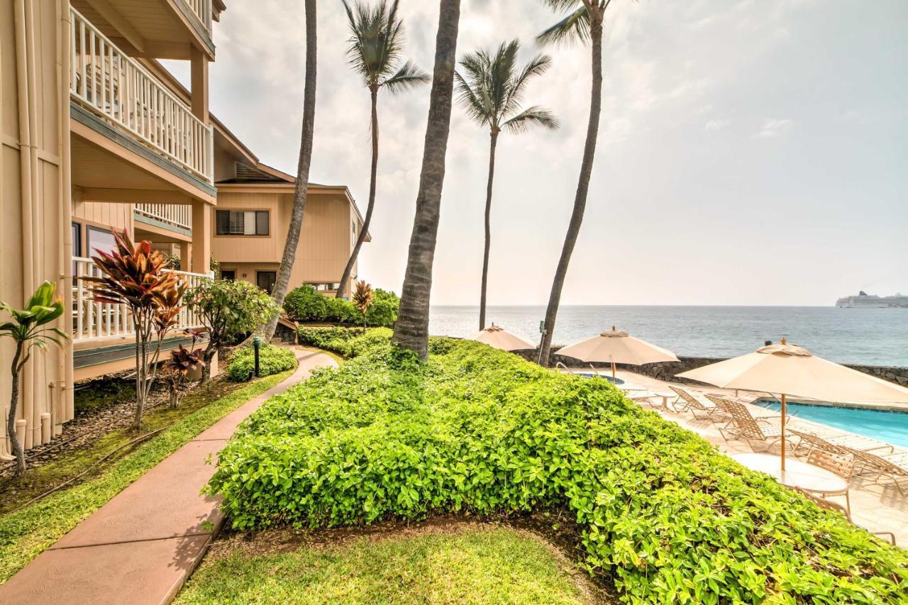 Oceanfront Kailua-Kona Townhome With Pool And Views! מראה חיצוני תמונה