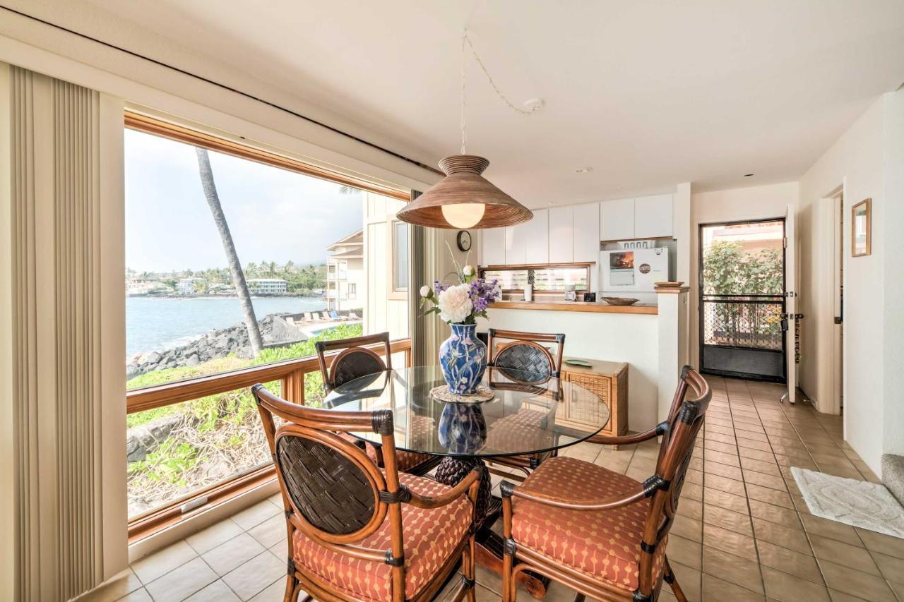 Oceanfront Kailua-Kona Townhome With Pool And Views! מראה חיצוני תמונה