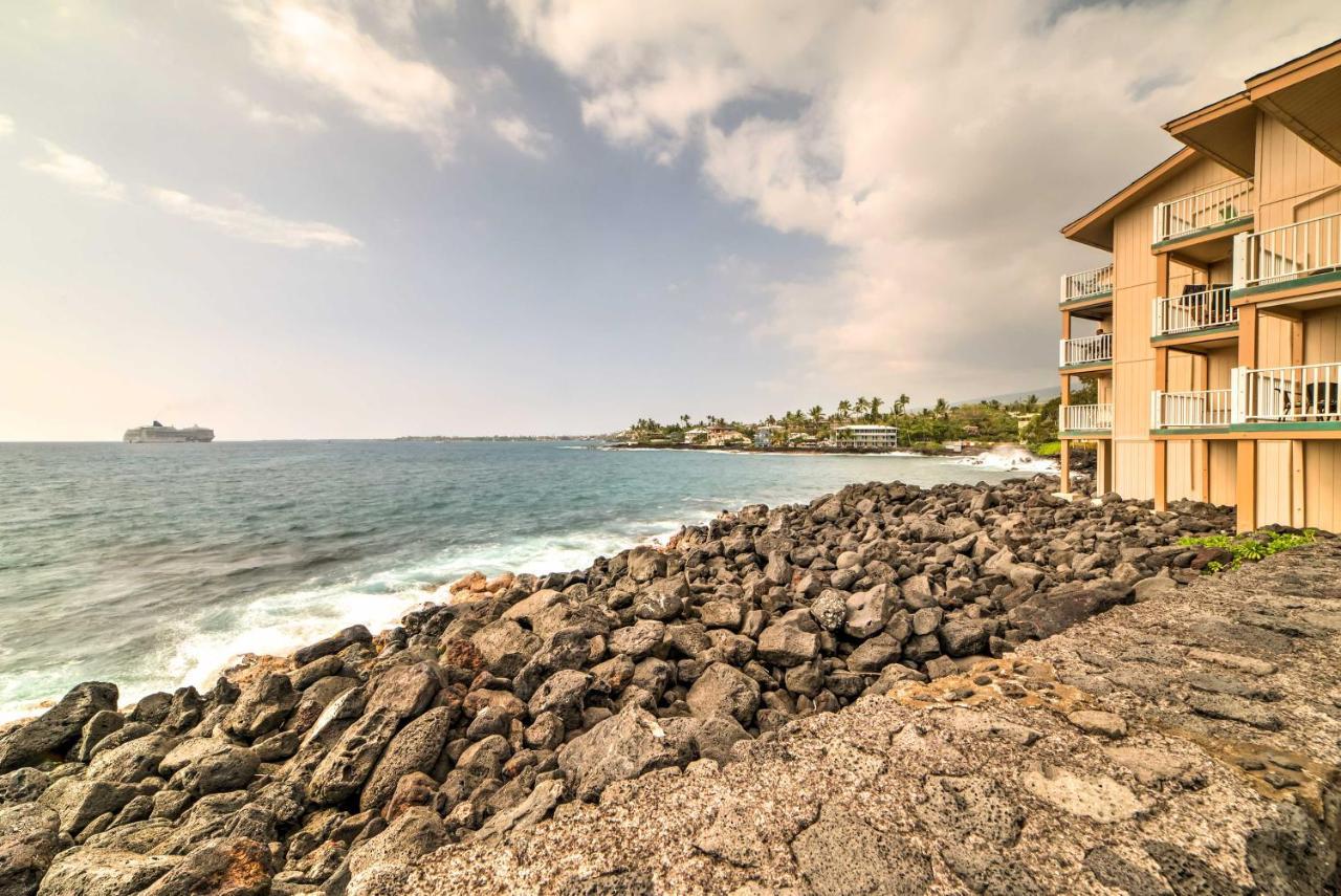 Oceanfront Kailua-Kona Townhome With Pool And Views! מראה חיצוני תמונה