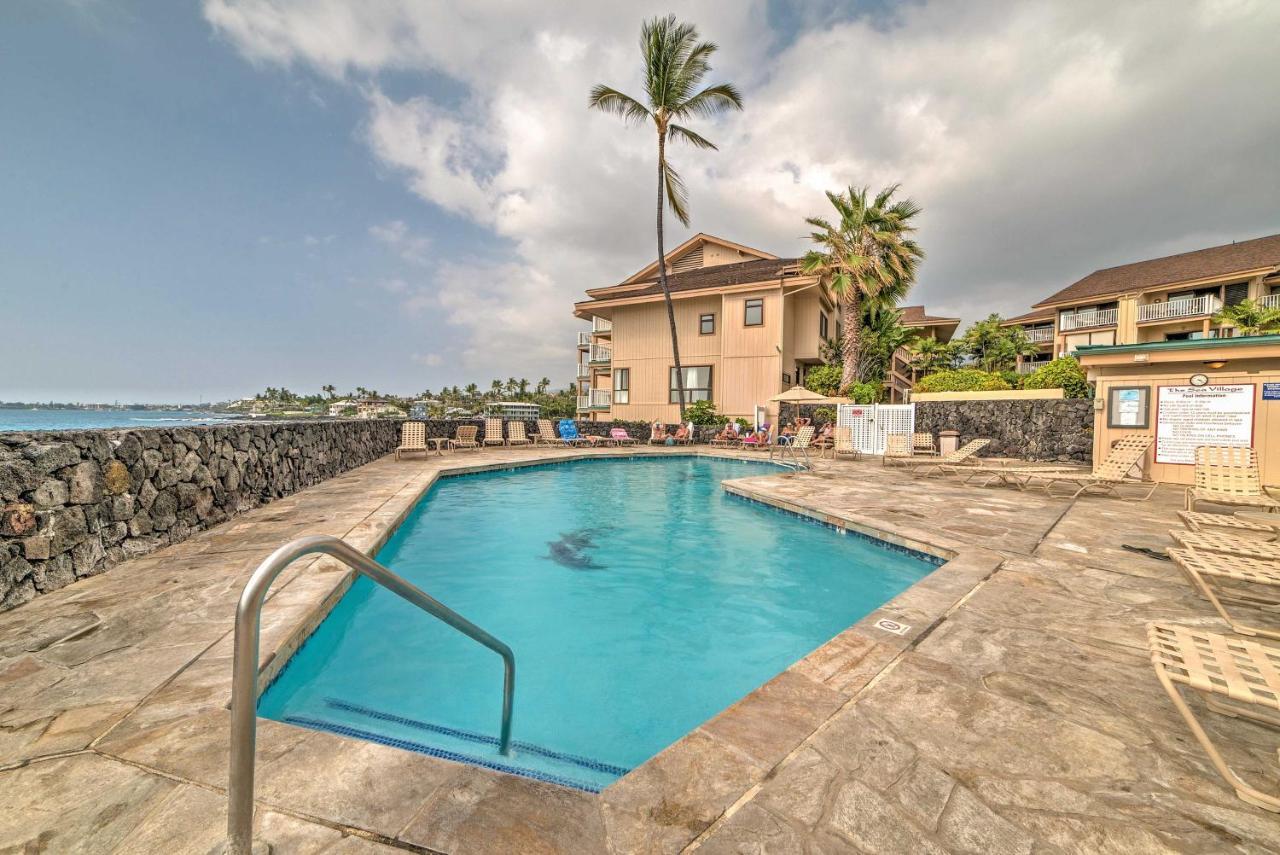 Oceanfront Kailua-Kona Townhome With Pool And Views! מראה חיצוני תמונה