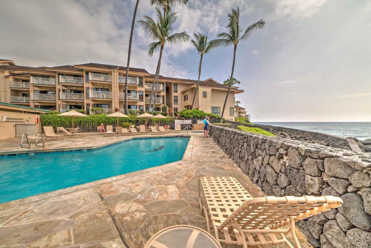 Oceanfront Kailua-Kona Townhome With Pool And Views! מראה חיצוני תמונה